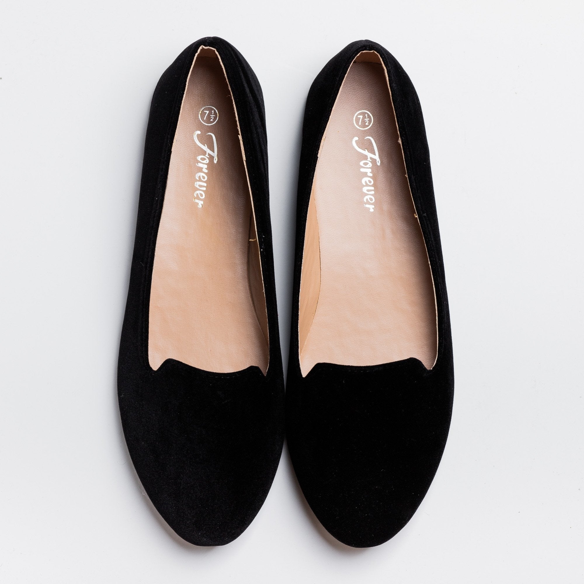 womens black loafer flats