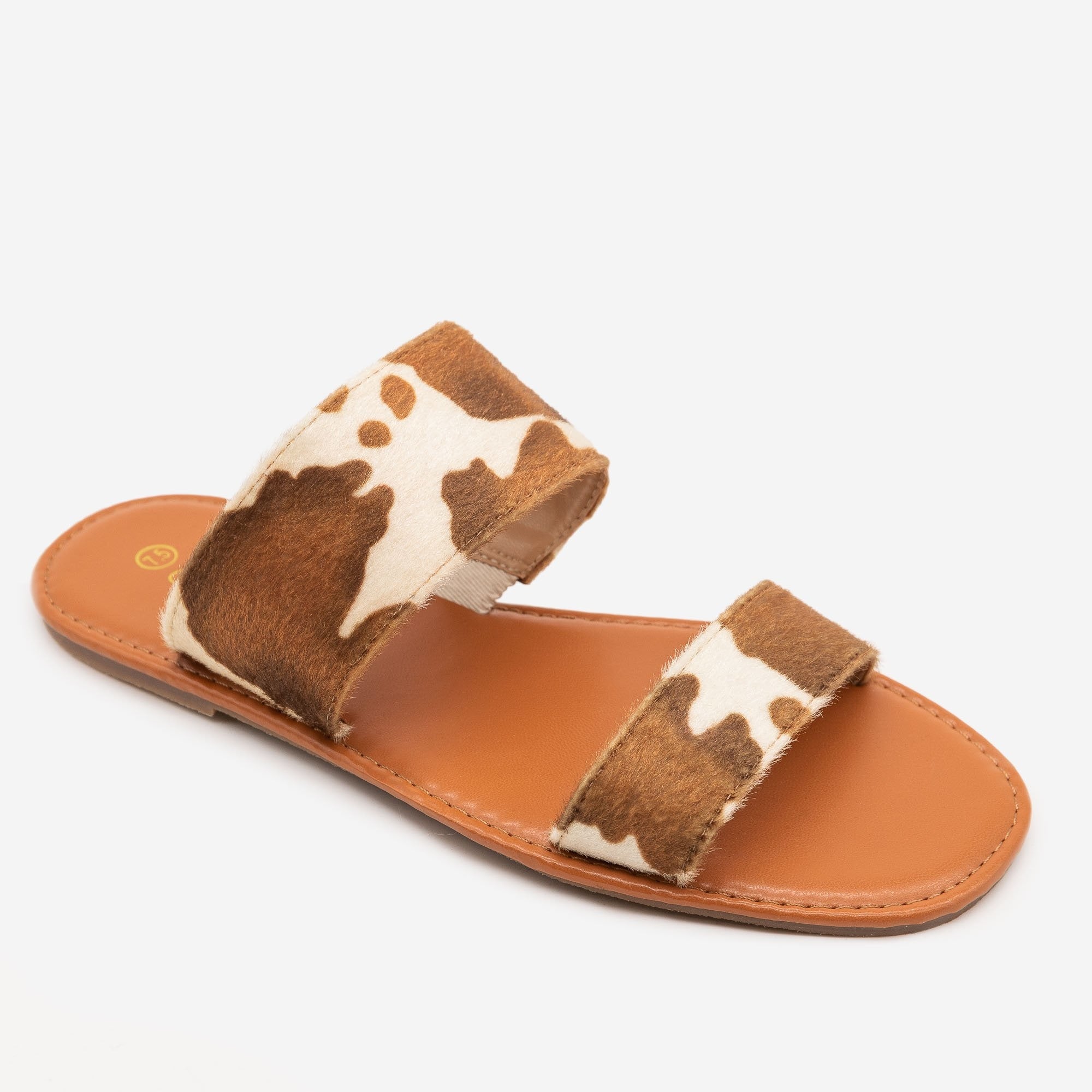 cow fur shoes