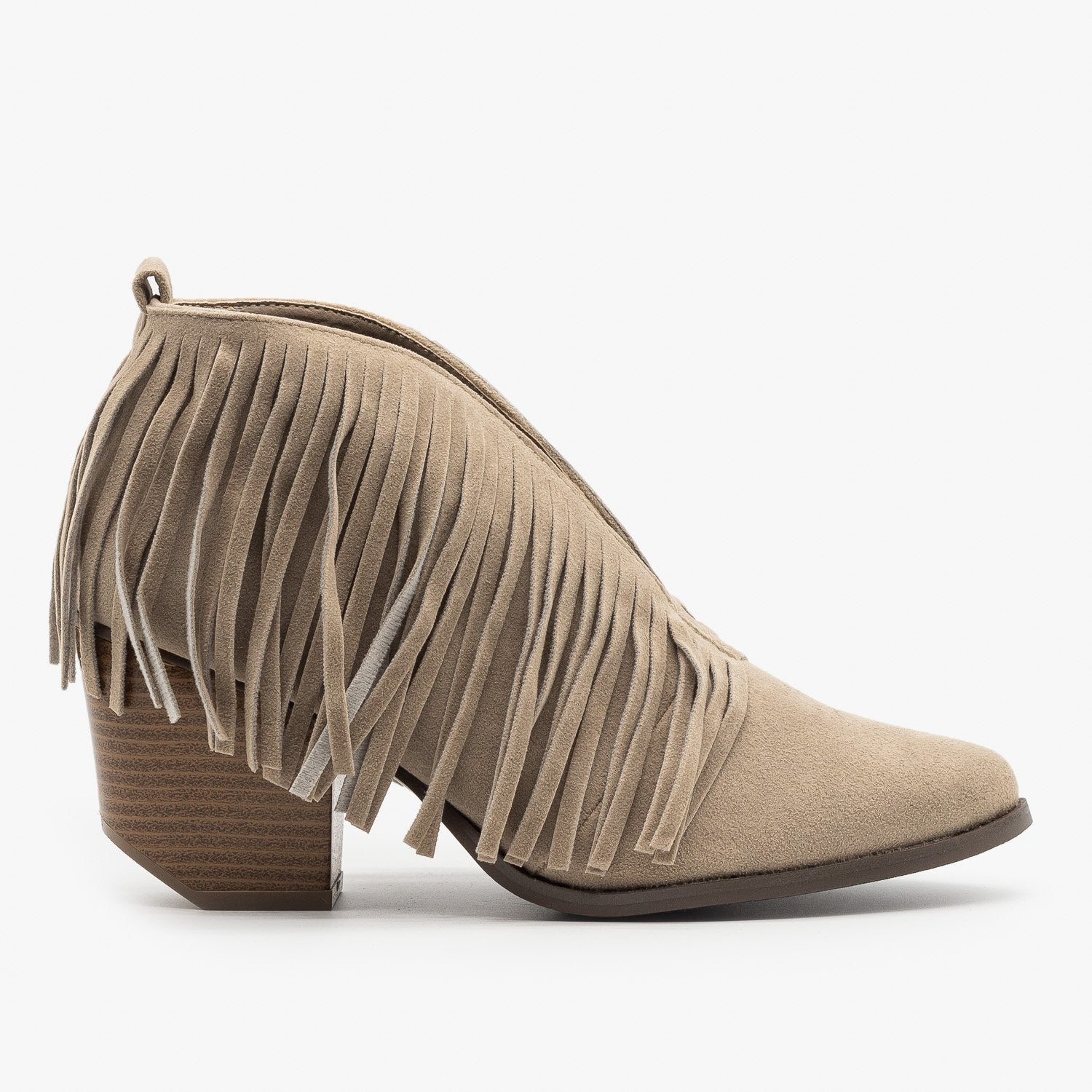 beast fashion fringe booties