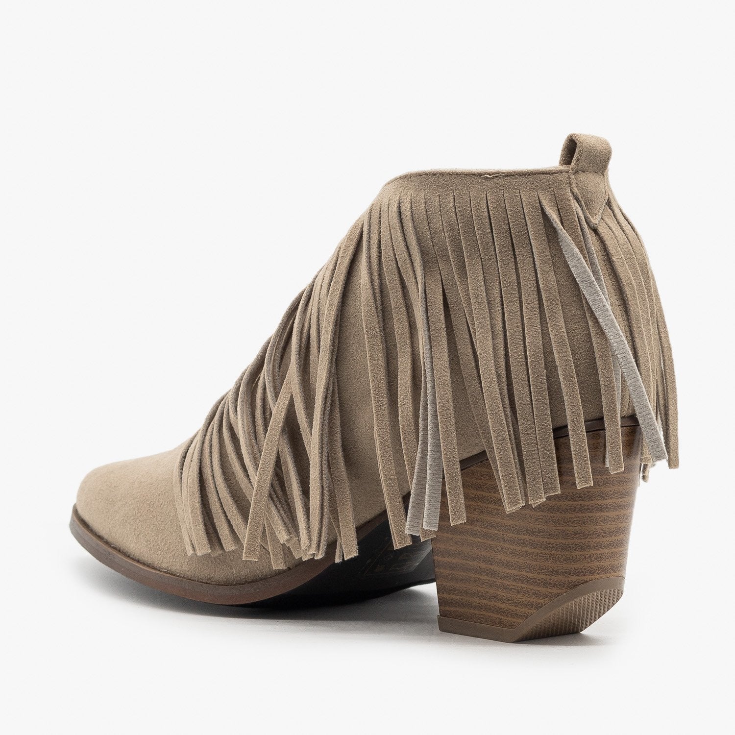 beast fashion fringe booties