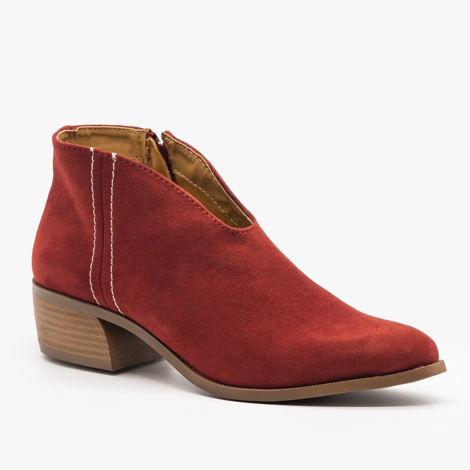 qupid red booties