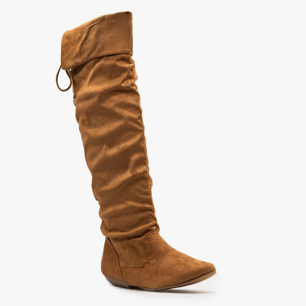 womens cuffed boots