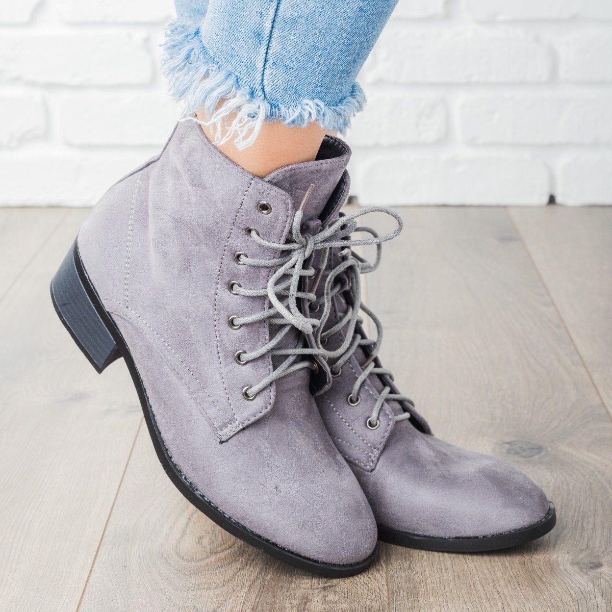 girls grey booties