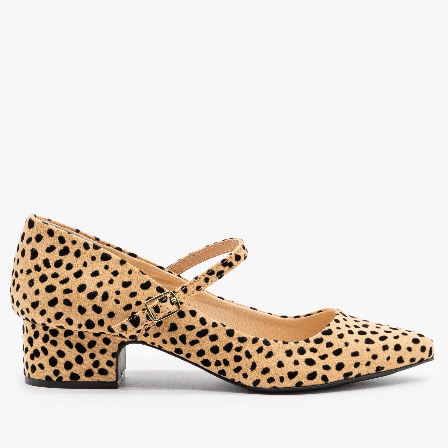 cheetah low heels