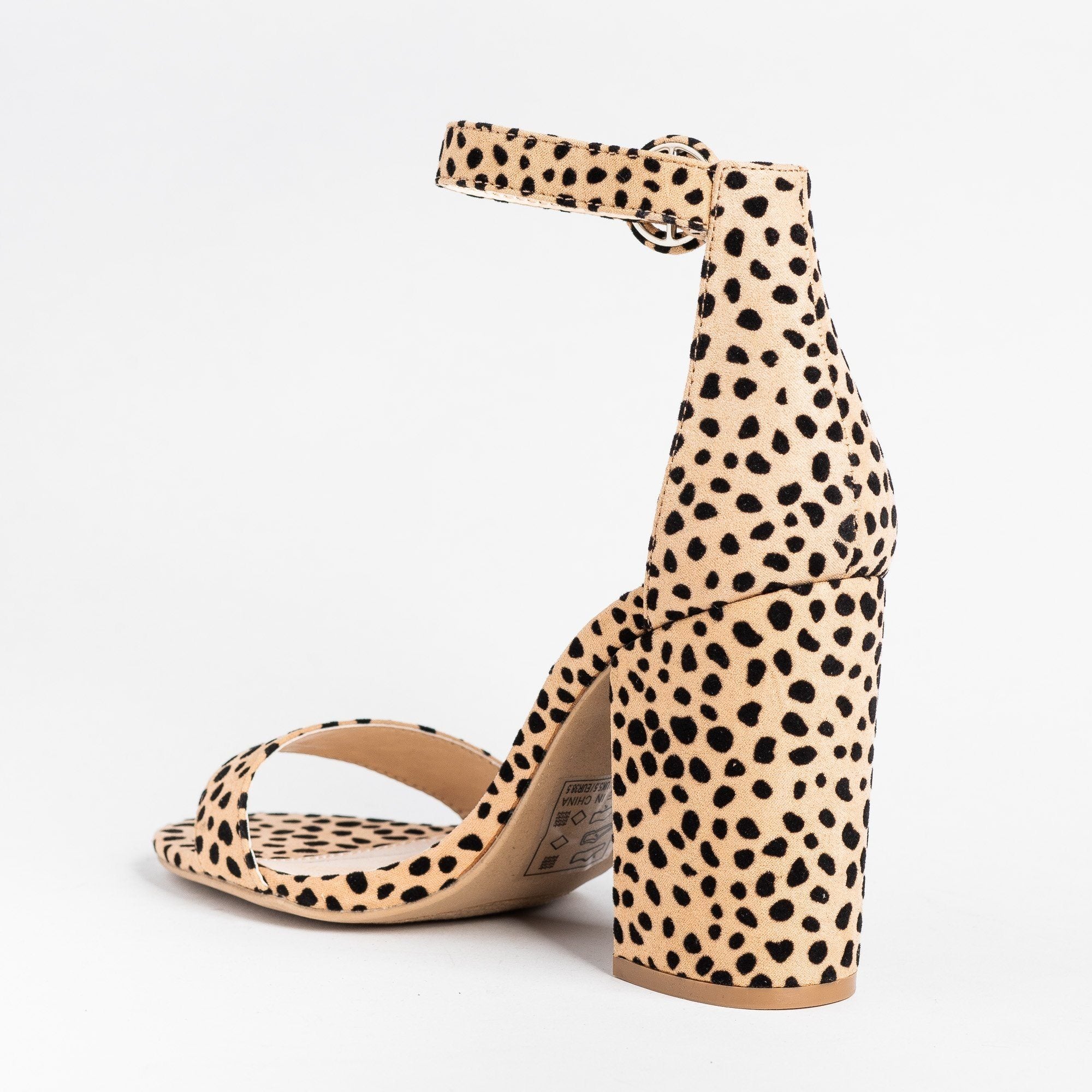 qupid cheetah heels