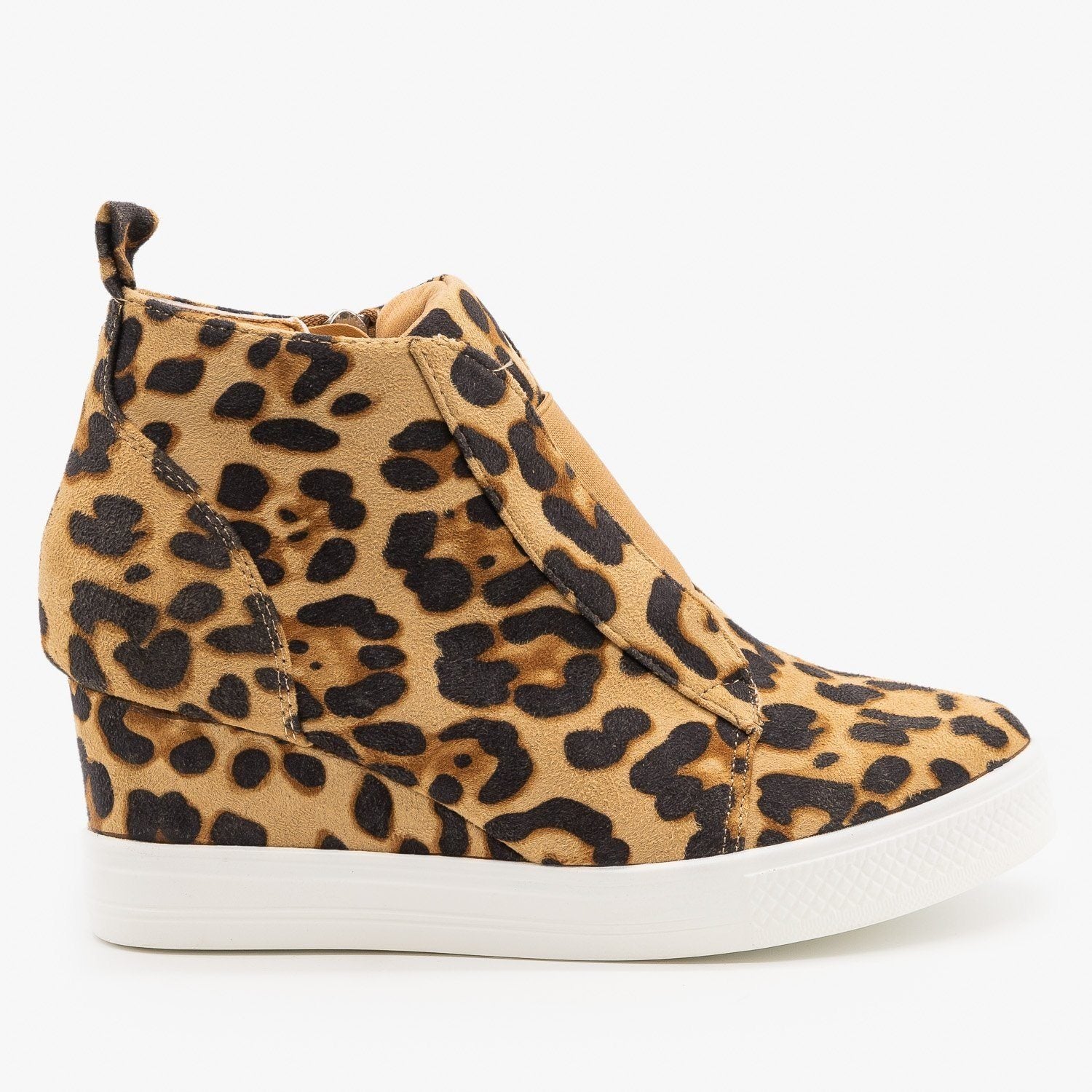 womens leopard wedges