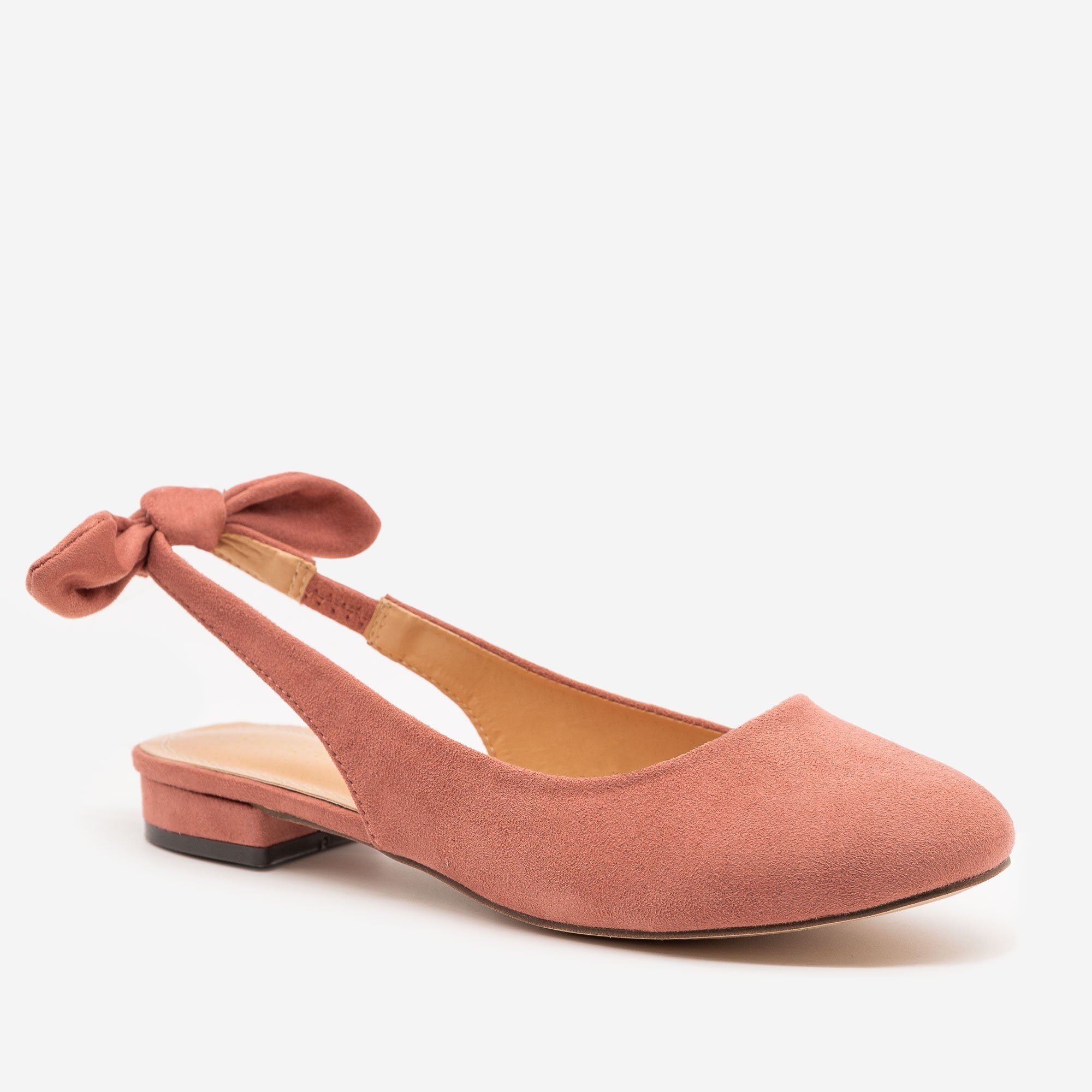 Low Heel Bow Mules - Chase Chloe Shoes 