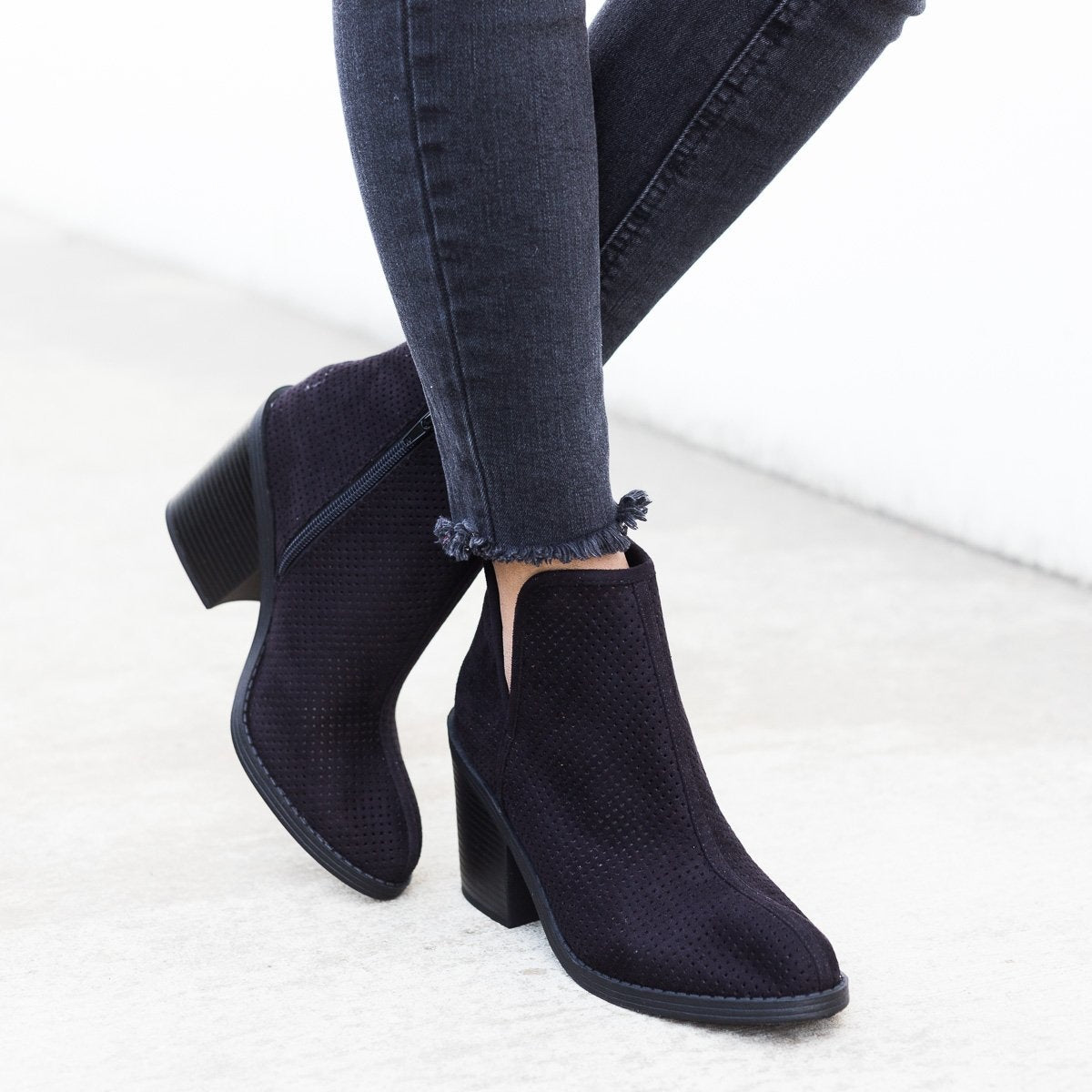 Mesh Ankle Booties - Soda Shoes Tarpon 