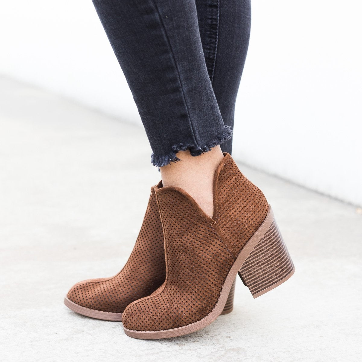 Mesh Ankle Booties - Soda Shoes Tarpon 