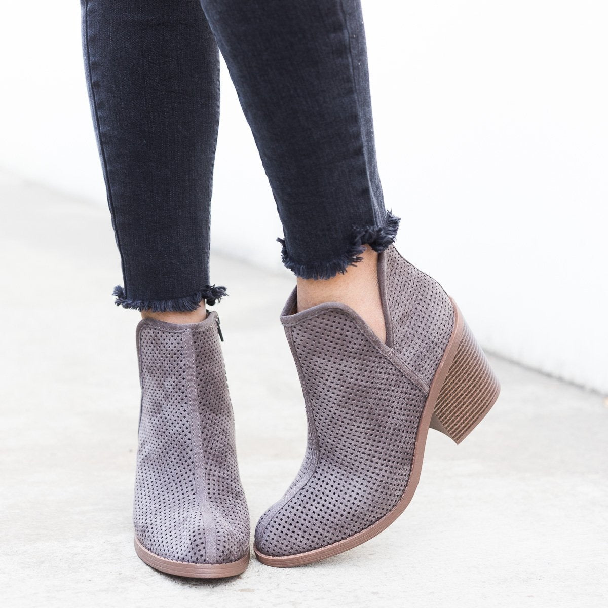 Mesh Ankle Booties - Soda Shoes Tarpon 