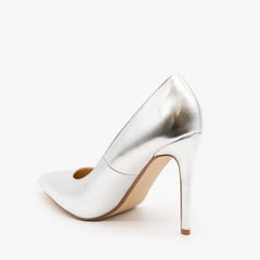 womens metallic heels