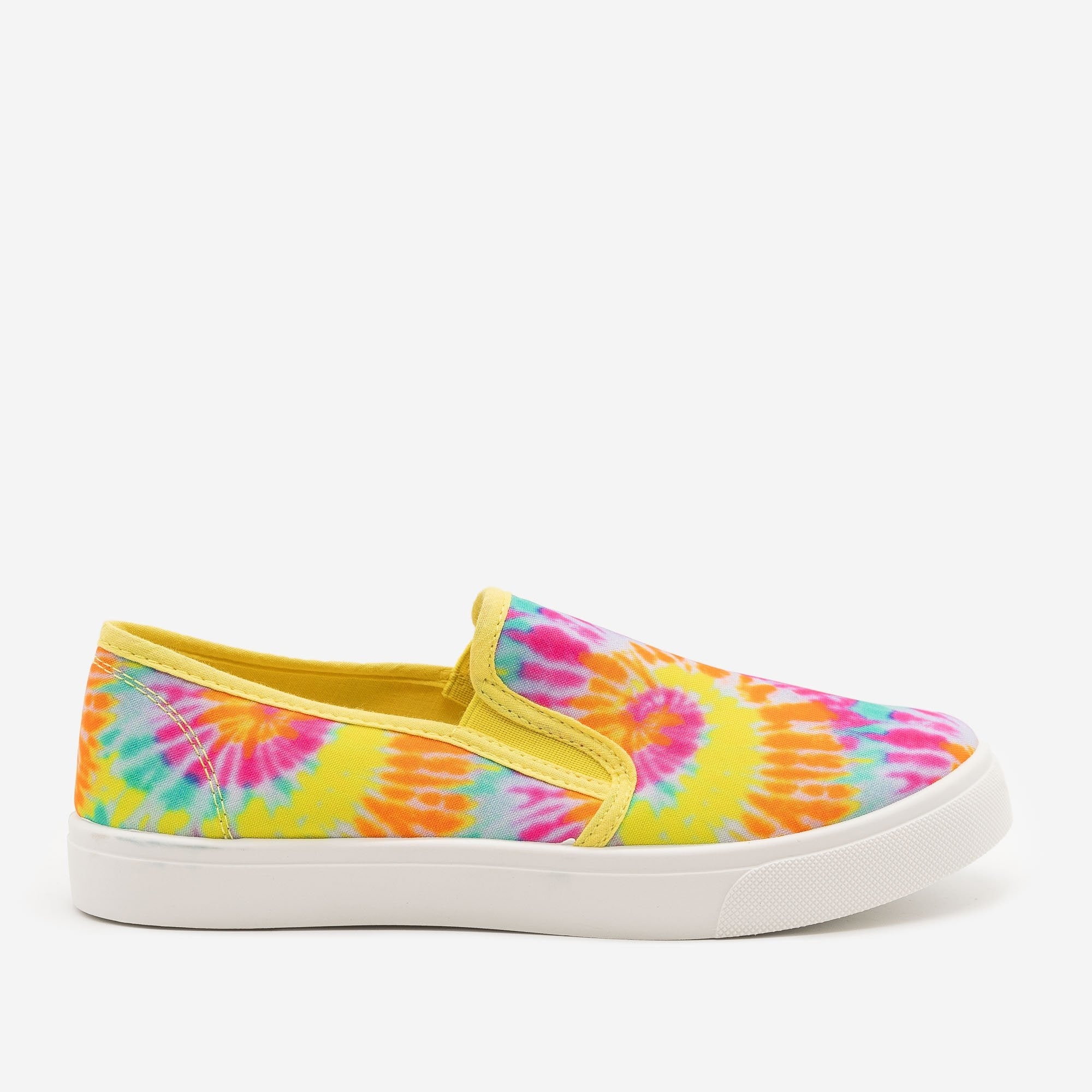 neon slip on shoes