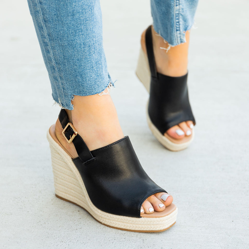 espadrille wedges open toe