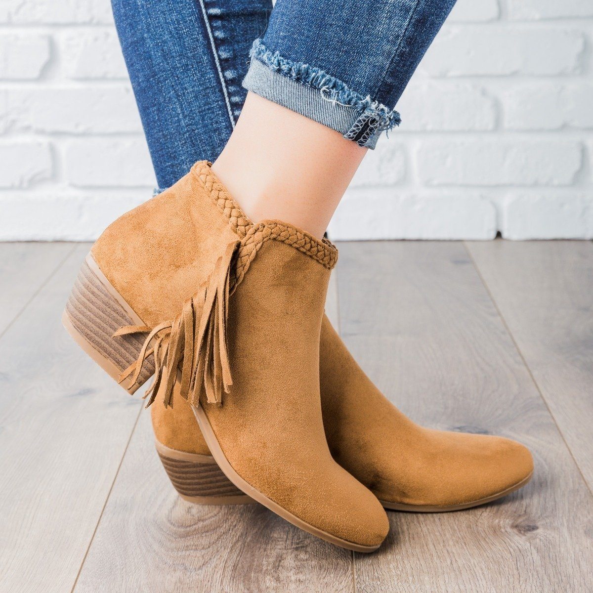 nature breeze fringe boots