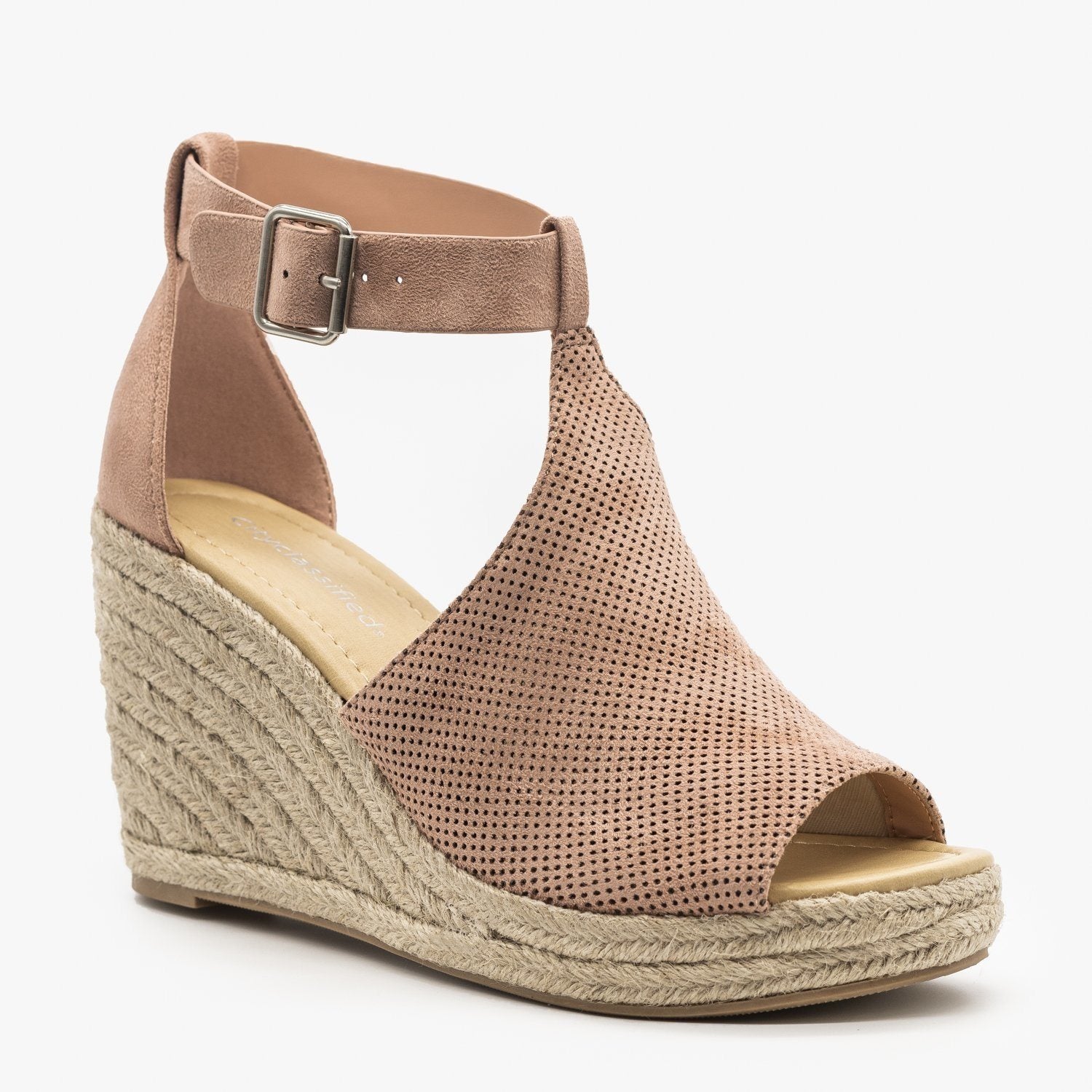 Pinhole Espadrille Summer Wedges City 