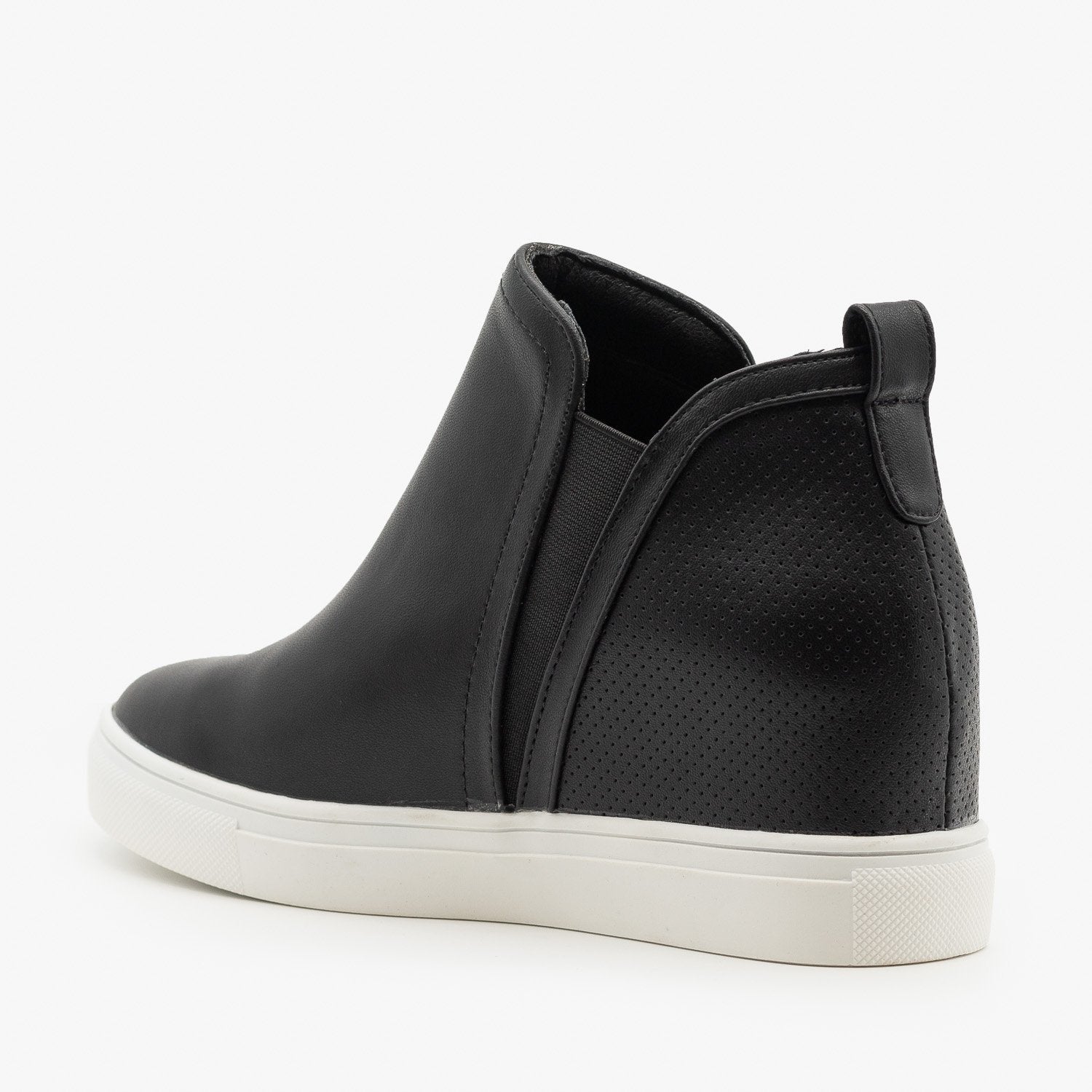 Pinhole Heel Ankle Sneakers - Forever 