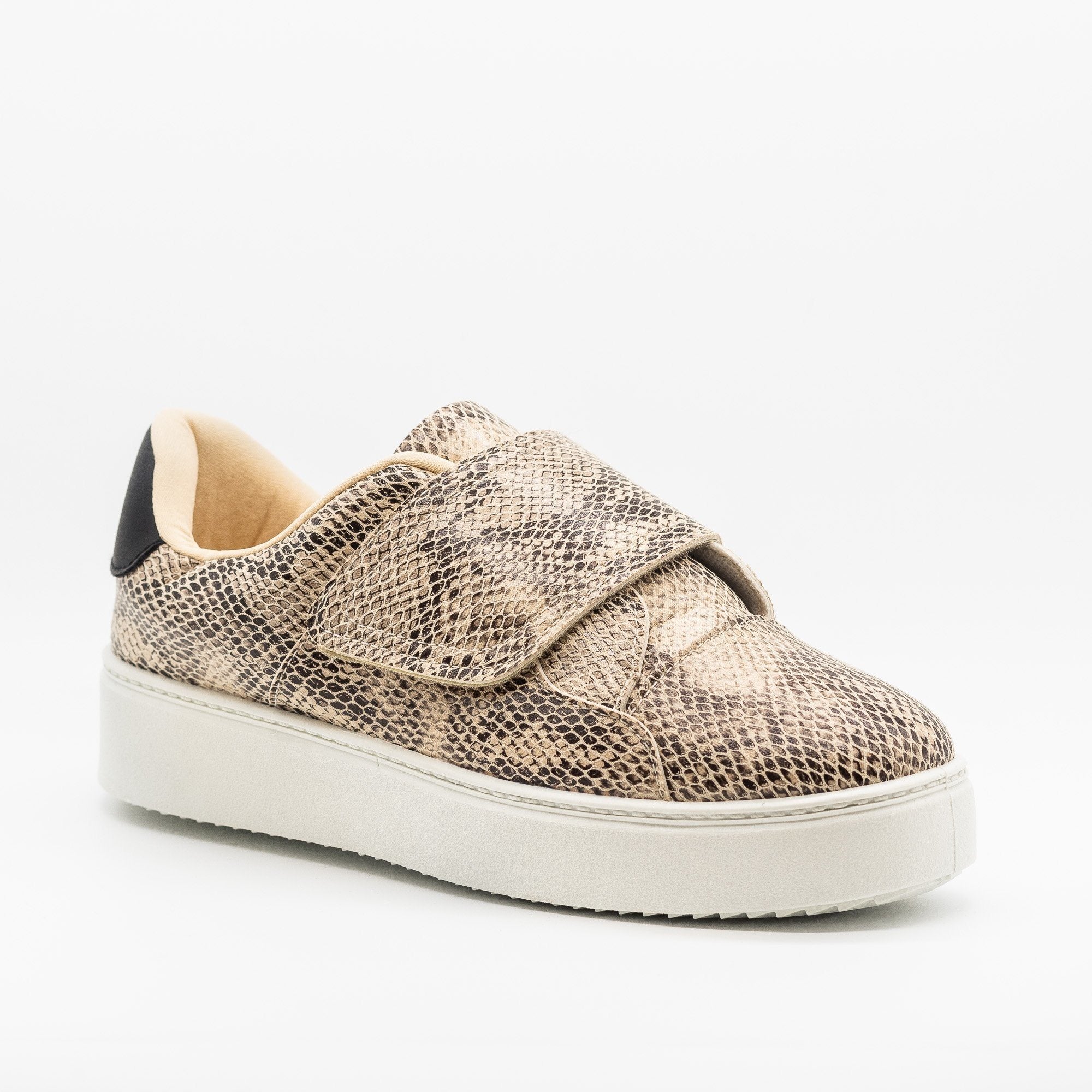 qupid snakeskin sneakers