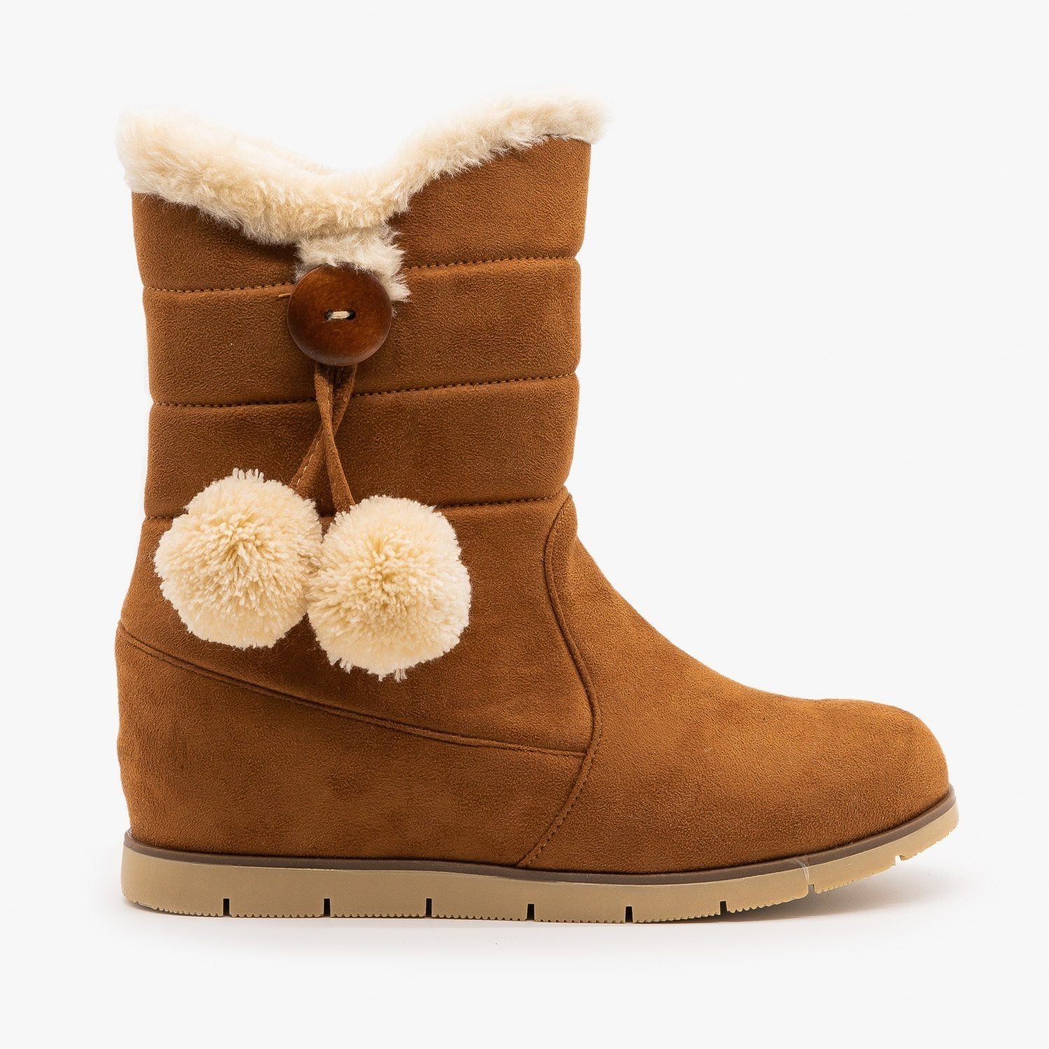 pom pom boots women's shoes