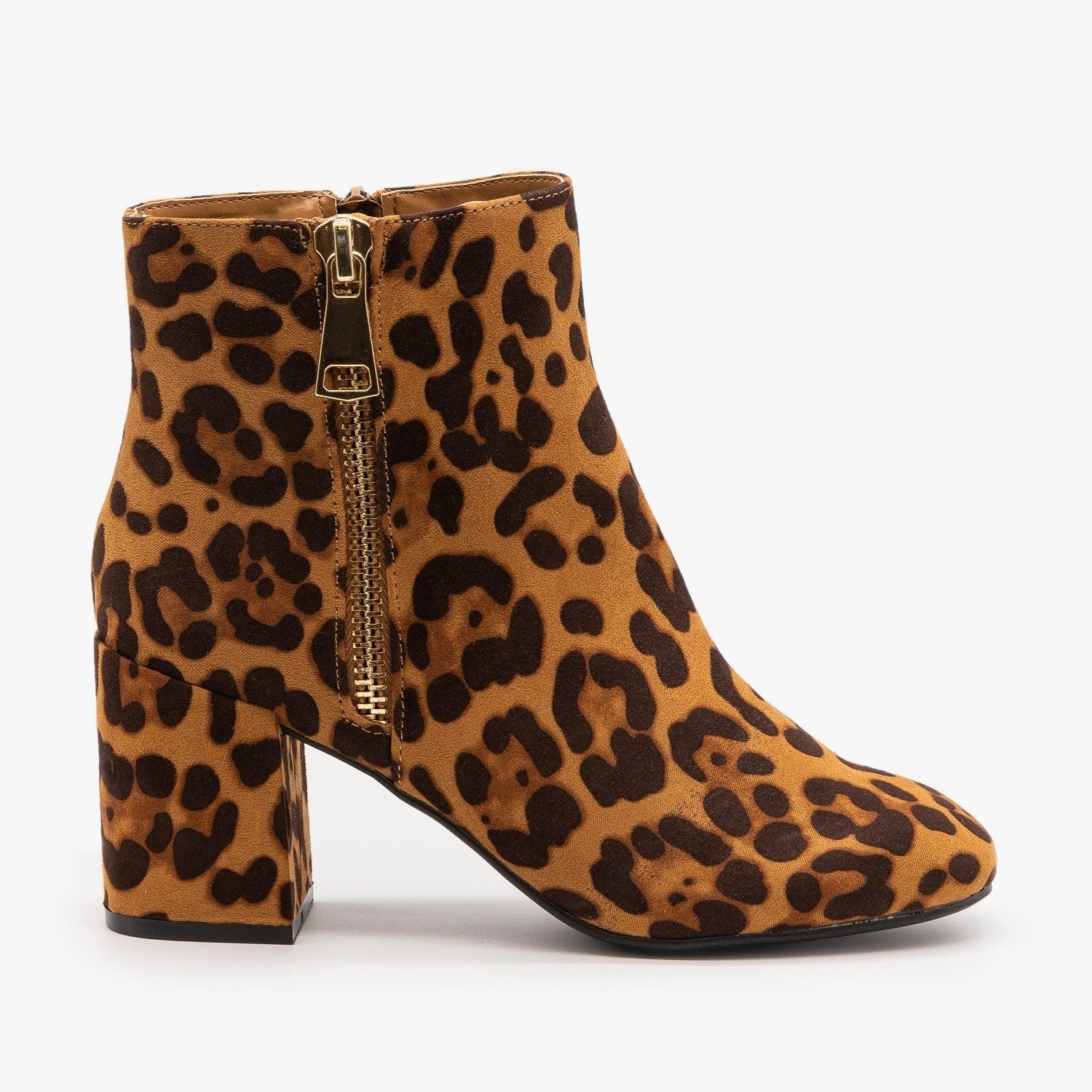 bamboo leopard booties