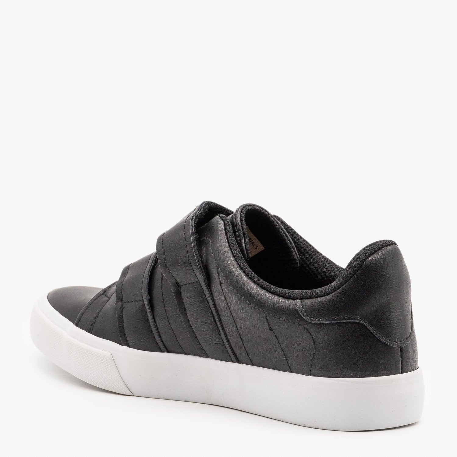 womens black velcro sneakers