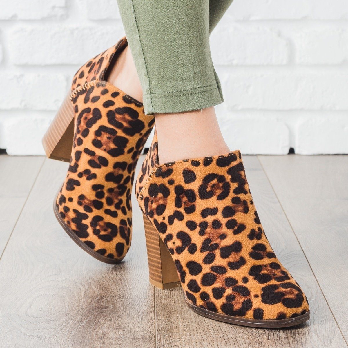 Sassy Chunky Heel Booties - Refresh 