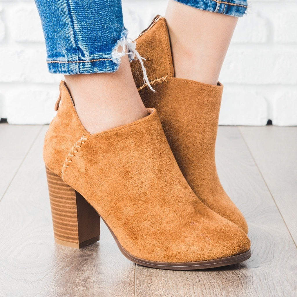 refresh leopard booties