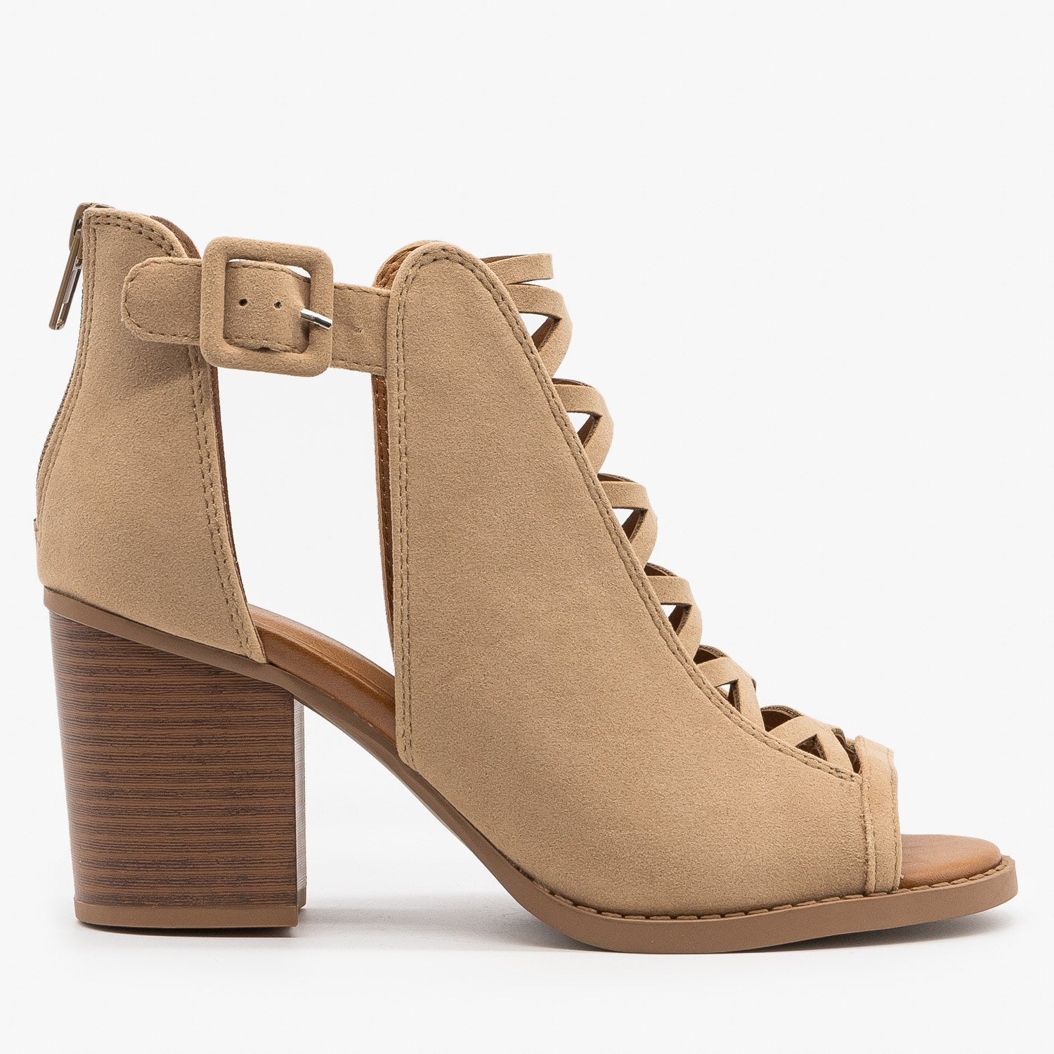 Sassy Criss Cross Fashion Heels Soda 