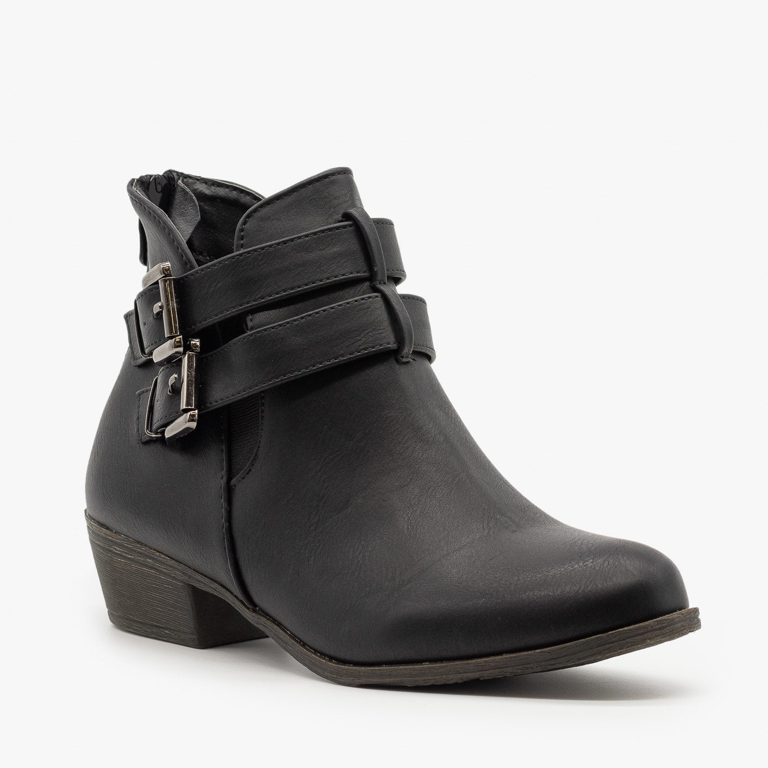 top moda black booties