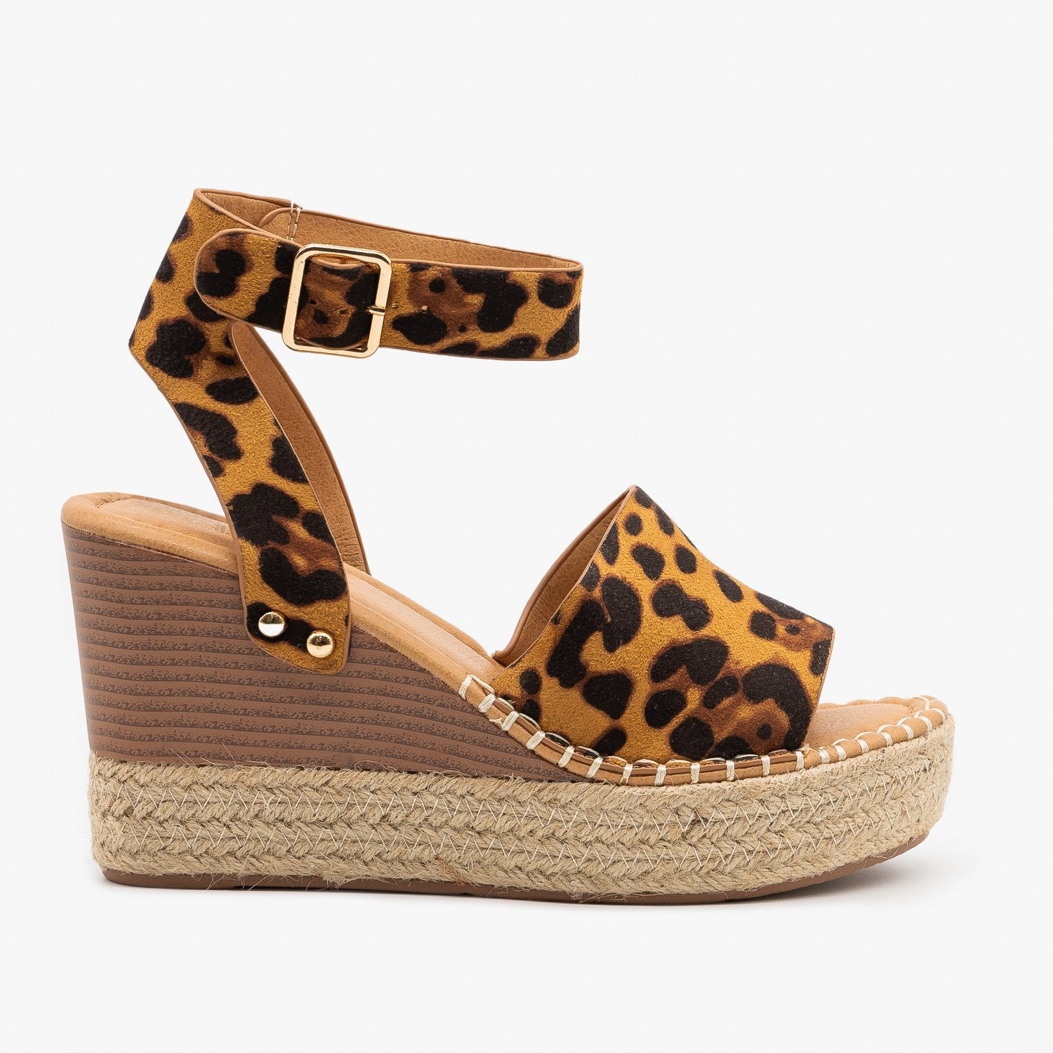 bandmate snake print platform wedges