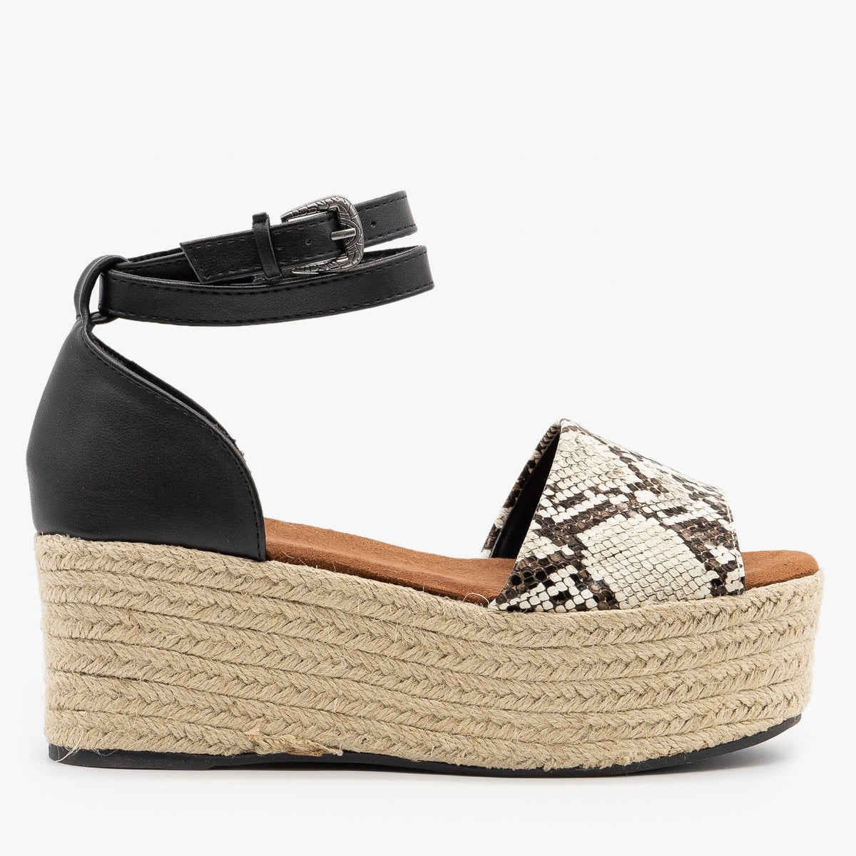 wedges wrap around ankle