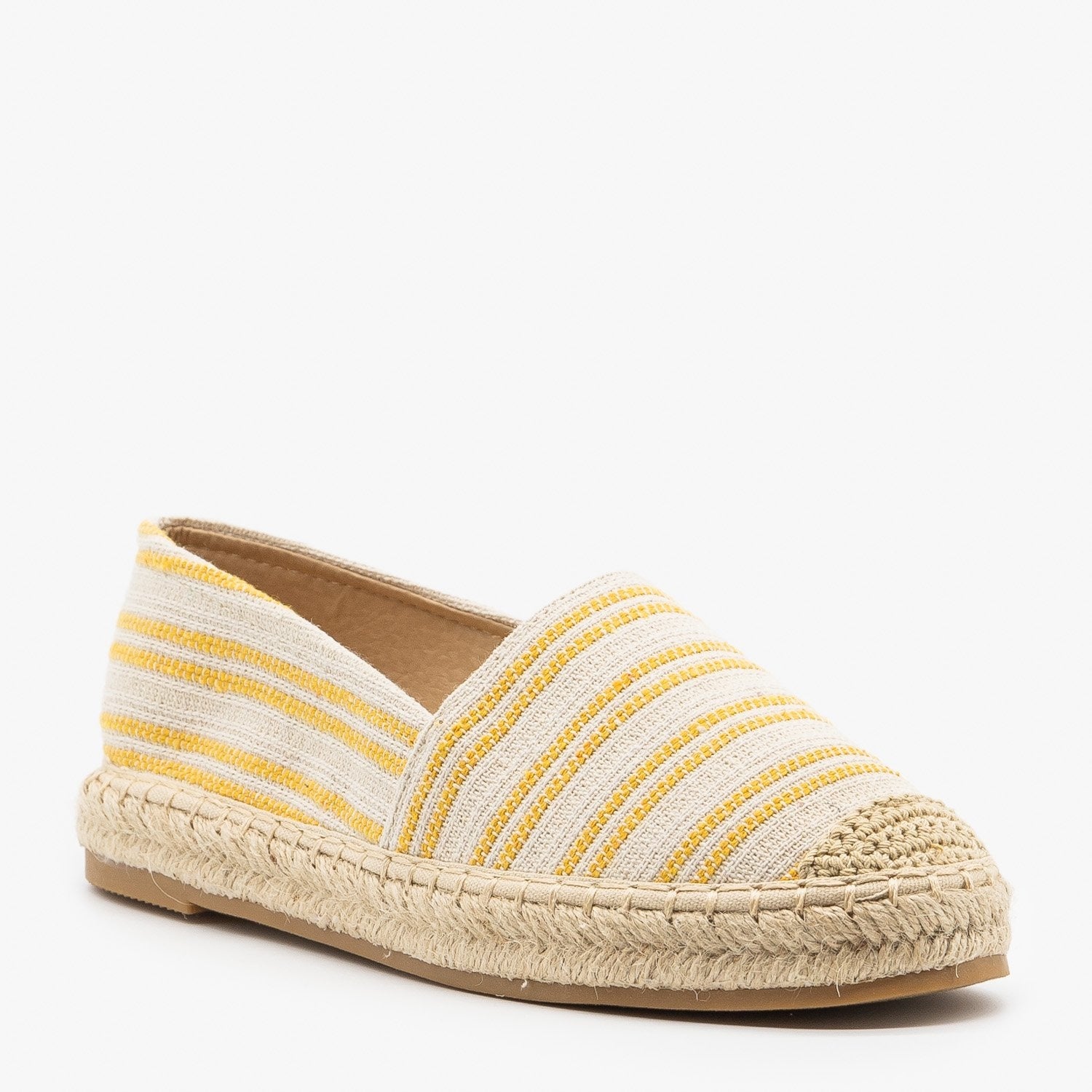 striped espadrille