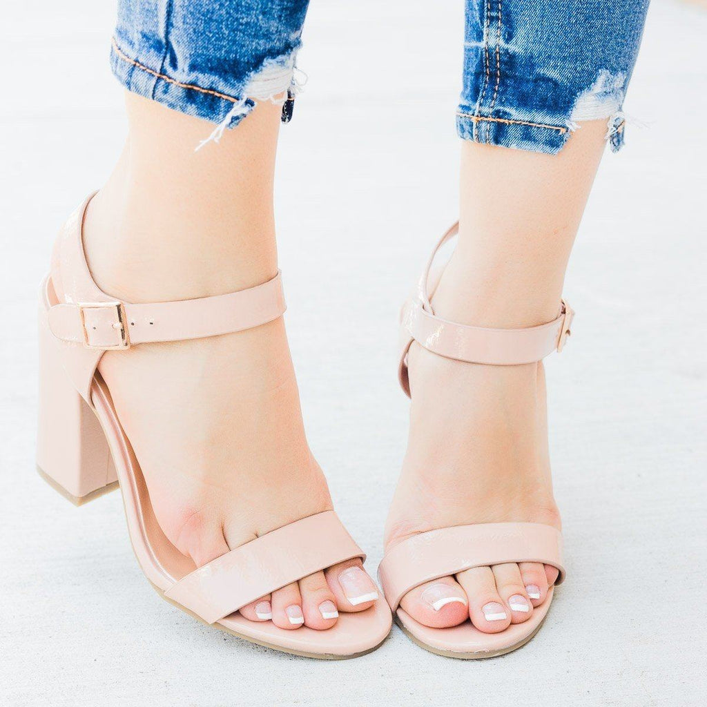 fun nude heels