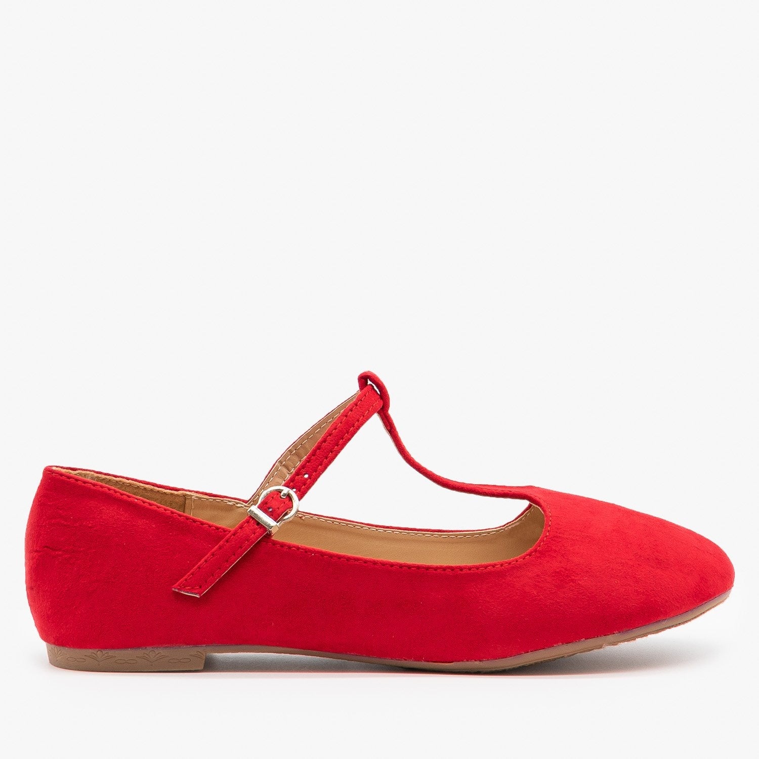 t strap pointed toe flats