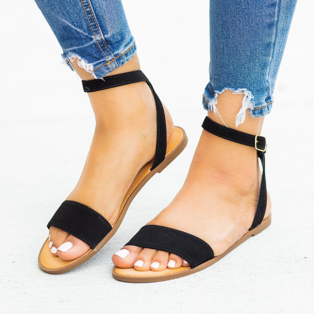 soda ankle strap sandals