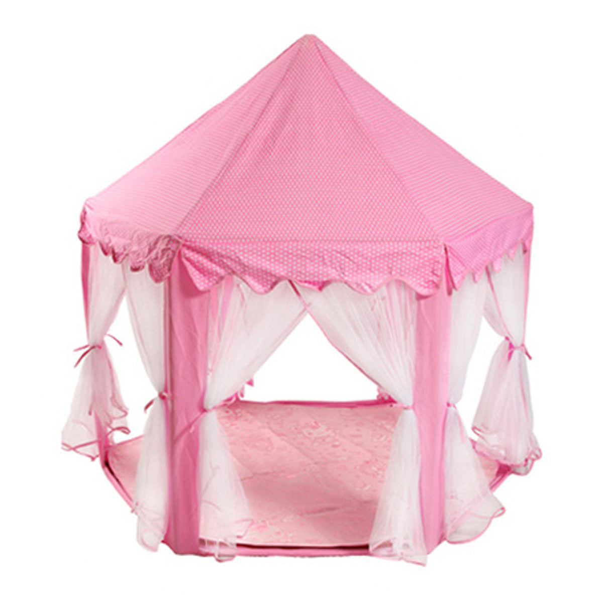 Lovely Girls Pink Princess Cute Playhouse Children Kids Play Tent Beach Tent For Children Kids