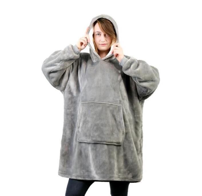 large blanket hoodie