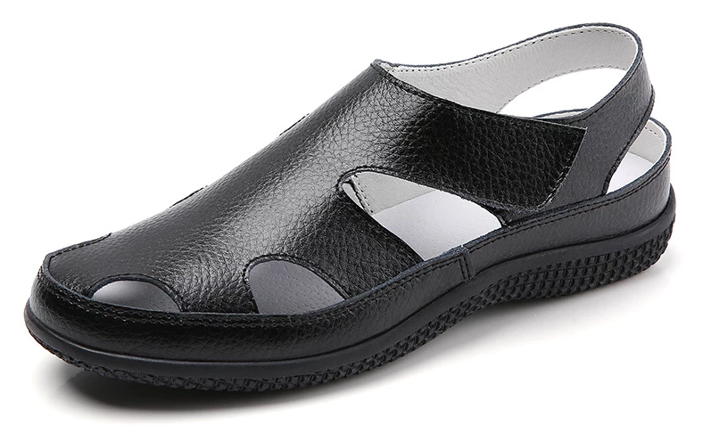 breathable sandals color black size 5.5 for women