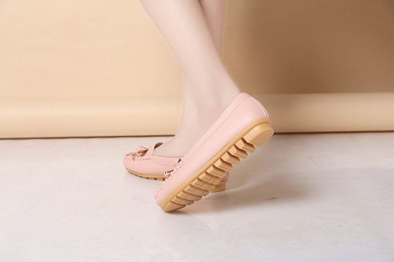 Slip On Shoes Color Pink Size 7 for Women