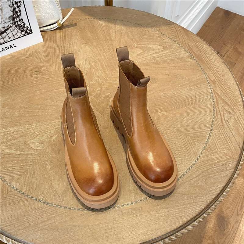 Chelsea Boots Color Brown Size 7 for Women