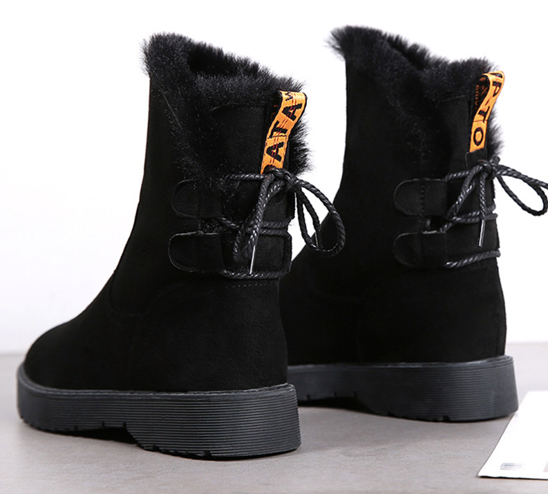 Snow Booties Color Black Size 8 for Women