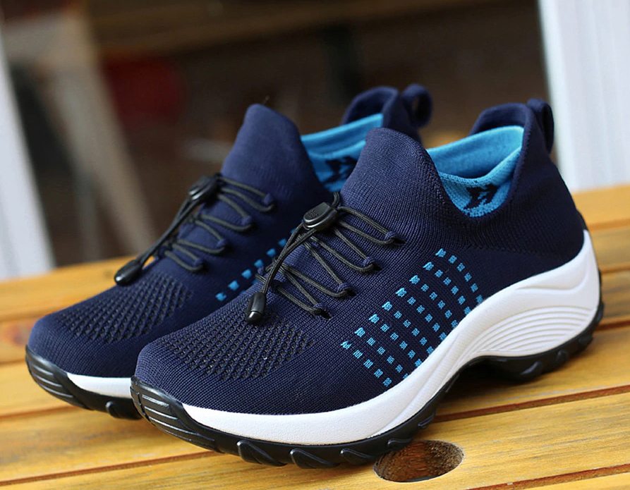 Wide Width Sneaker Color Blue Size 5 for Women