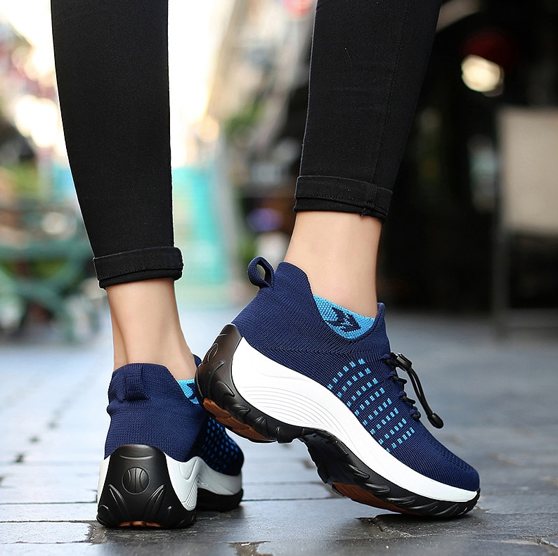 Wide Width Sneaker Color Blue Size 9 for Women