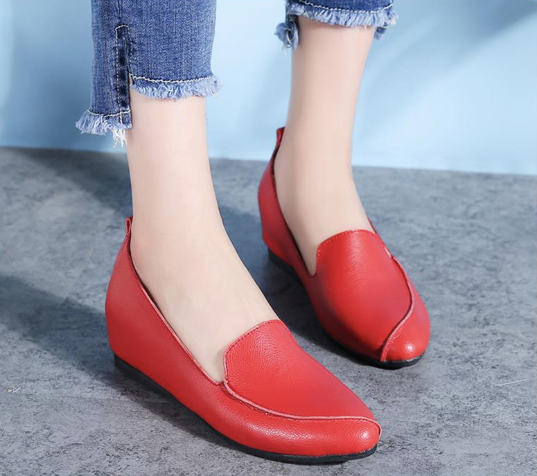 Ruiz Flat Loafers Shoes Ultra Online Seller Cheap Color Red