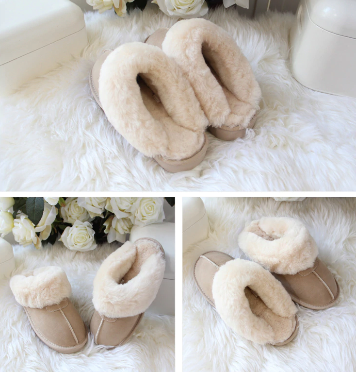 Autumn Slippers Color Khaki Size 7 for Women