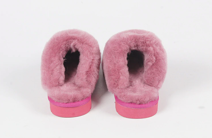 Winter Mules Color Pink Size 10.5 for Women