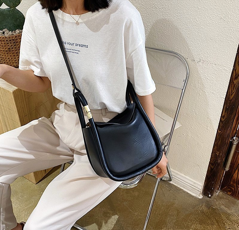 office handbag color black small for women