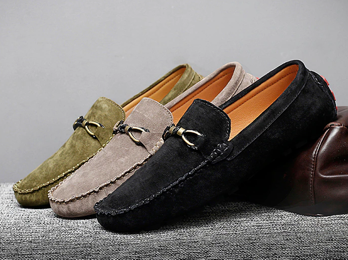 Diler Men's Suede Loafers | Ultrasellershoes.com – USS® Shoes