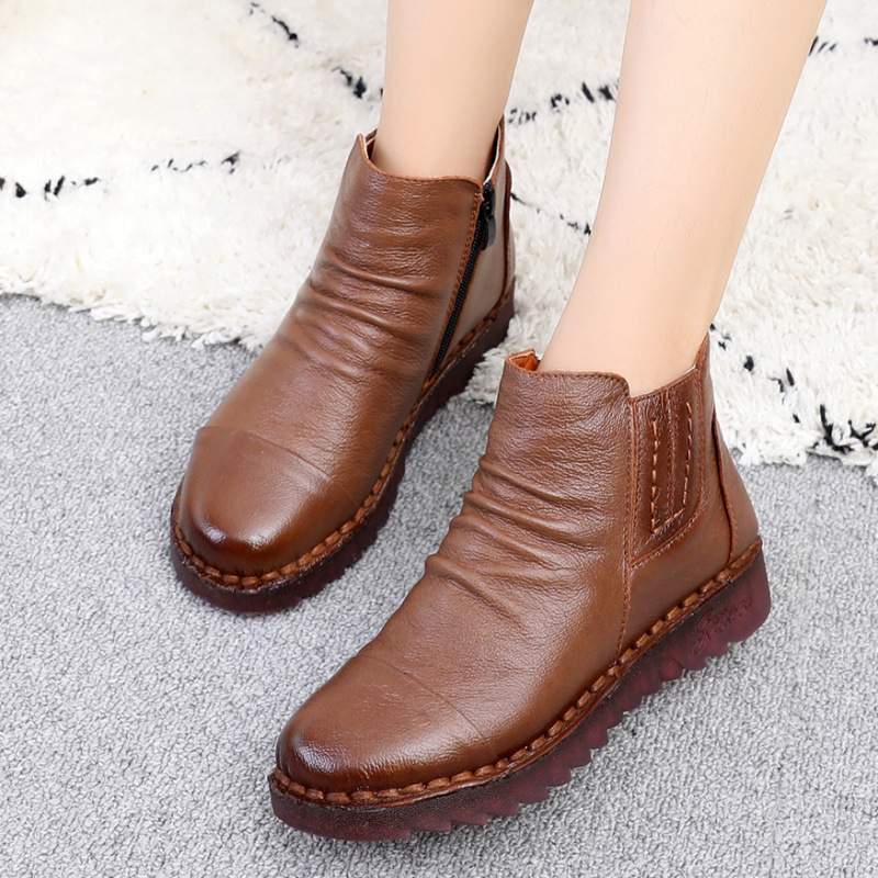 Fall Boots Color Brown Size 6 for Women