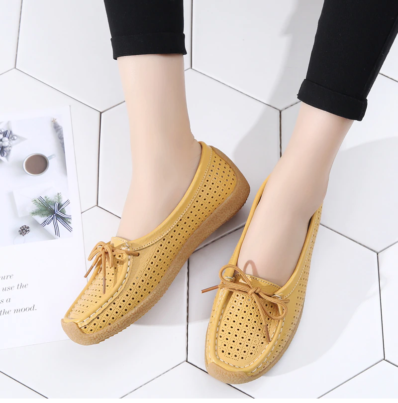 loafer color yellow size 8 for women
