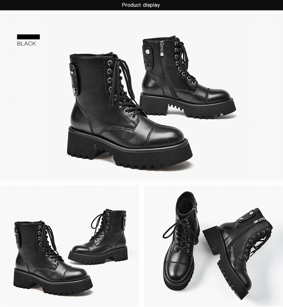 Boots Color Black Size 6 for Women